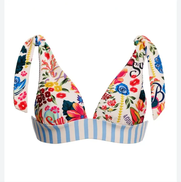 New!Agua Bendita Laurie‎ Bikini Top
